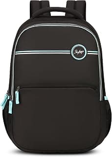 Skybags Thrive 17 Inch Compatible Laptop Backpack 30L | 3 Compartments with Quick-Access Front Pocket | Padded Back Panel & Side Bottle Pockets | Office & Travel Backpack for Men & Women