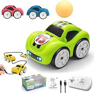 VikriDA Magic Induction RC Sensor Car with 2.4GHz Remote Control, Smart Music & LED Lights, Line Sensing Infrared Following Mini Car, Educational Racing Toy for Boys & Girls
