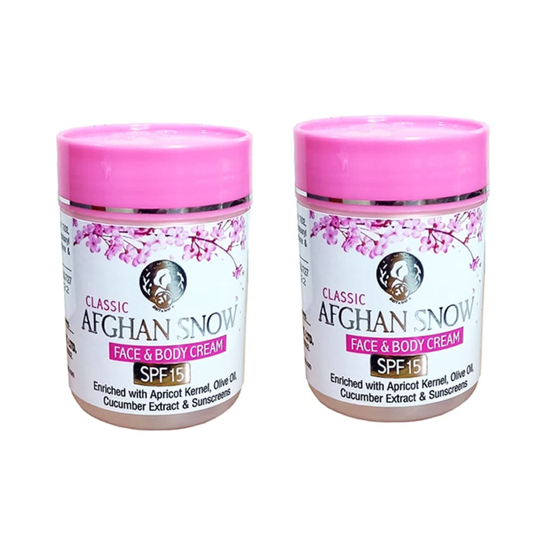 RSINC Export Classic Afghan Snow Cream Hydrating & Whitening Face & Body Cream | Deep Moisturizing for Radiant | All-Natural Skin Brightening Formula | Daily Care for Face & Body (Pack of 2)