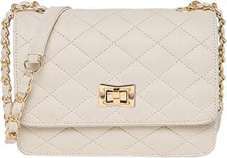 ADISA Women's Girls Quilted Cross Body Sling Bag