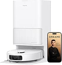 DREAME D20 Ultra Robot Vacuum Cleaner, 13,000Pa Suction, Self-Cleaning & Drying Mop, Auto-Empty for 100 Days, 370-Min Long Battery, Smart Carpet Detection, App & Voice Control