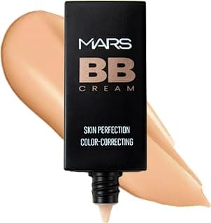 MARS BB Cream Lightweight Foundation | Blendable BB Cream for Women | Colour Correction for All Skin Types (30 ml) (03-MEDIUM)