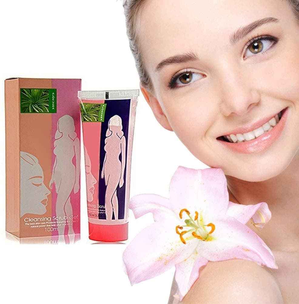 Pietty Cieam Face and Body Cleansing Scrub Gel,100 Ml