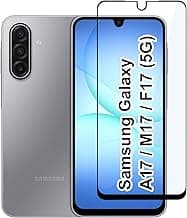 CEDO Tempered Glass for Samsung Galaxy A17 / M17 / F17 (5G) | Screen Protector Full HD Quality Tempered Glass Anti-Scratch Edge to Edge Coverage with Easy Installation Kit (Black)