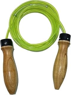 Wooden Handle Skipping-Rope Jump Skipping Rope for Men Women Weight Loss Kids Girls Children Adult - Best in Fitness Sports Exercise Workout