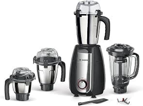 Bosch TrueMixx Pro 1000 W Mixer Grinder 4 Jar Black MGM8844BIN