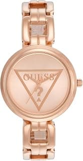 GUESS Round 32mm Rose Gold Dial Analog Women Watch - U1438L3M