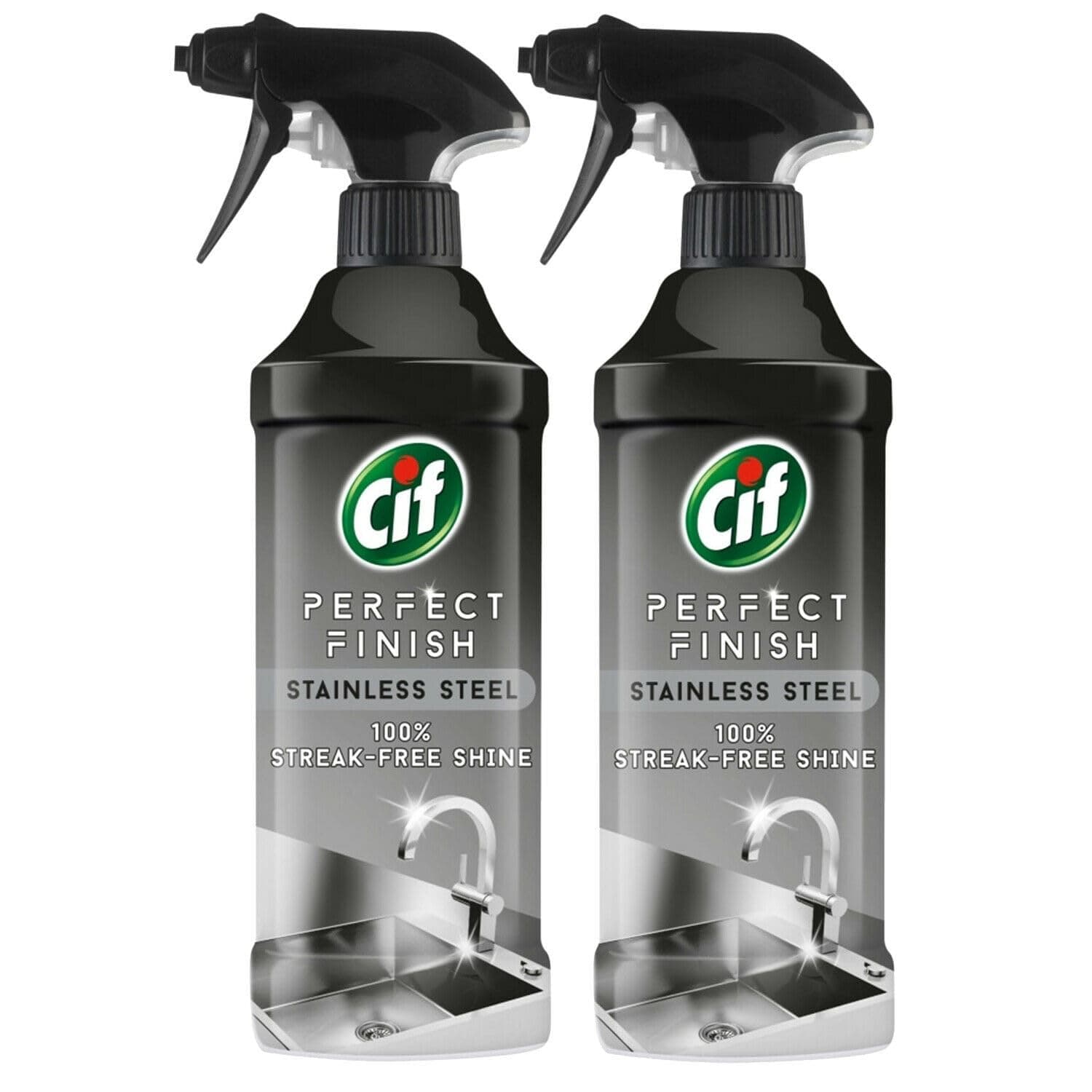 Cif Stainless Steel Cleaner 435ml Pack of 2