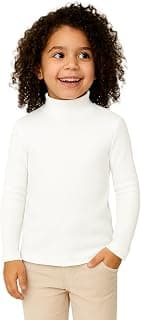 95% Cotton, 5% Lycra, Girls Ribbed HIGH Neck/Turtle Neck, Full Sleeve Solid Sweater