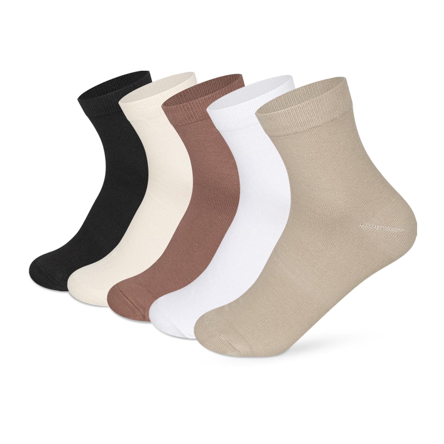 Supersox Ankle Length Casual Socks for Woman | Premium Cotton | Anti-Odour & Anti-Bacterial | Breathable Casual Socks for Daily Wear, Gym & Office | Free Size