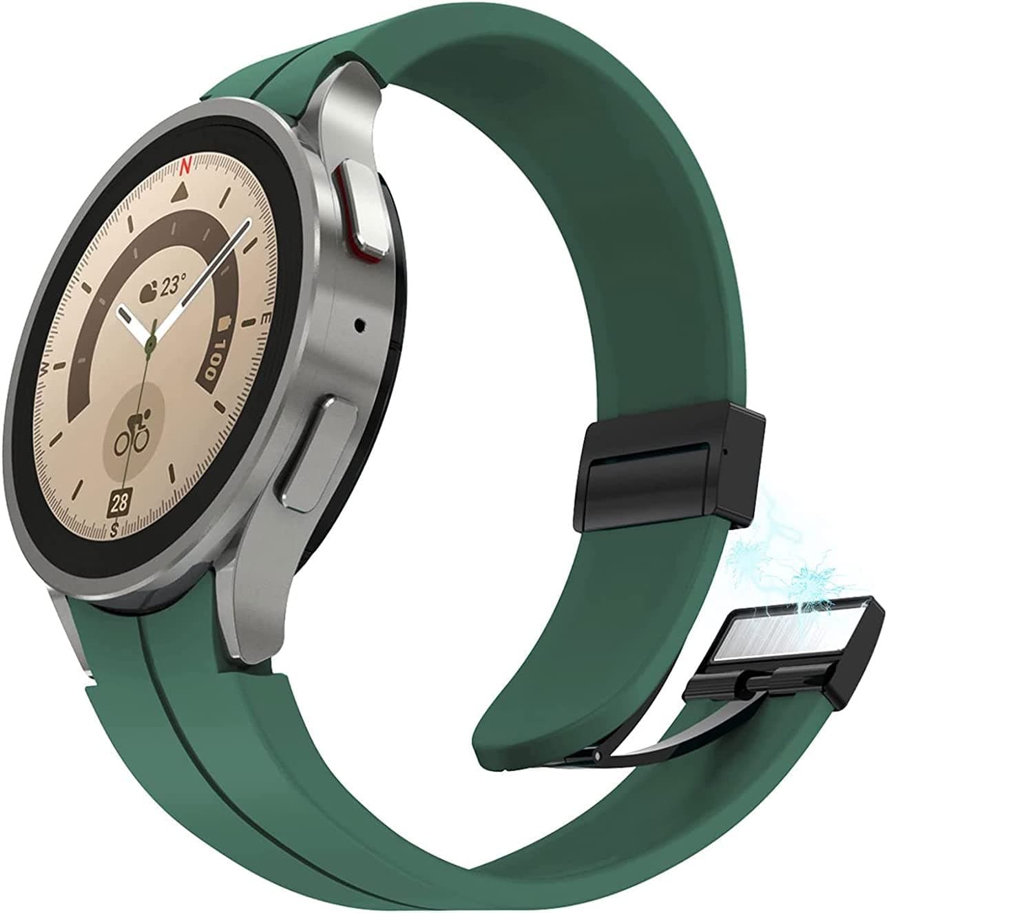 OBOE Smart Watch Band Compatible with Samsung Galaxy Watch 5 Pro 45mm / Samsung Watch 5 40mm 44mm Strap/Samsung Galaxy Watch 4 Band 44/40mm / SamsungGalaxy Watch 4 Classic 46mm
