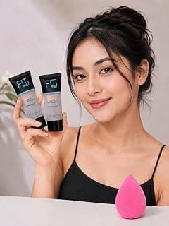 Bridester FIT Me Matte Poreless Face Primer for Normal to Oily Skin | Oil Control Makeup Base | Smooth & Long Lasting Finish | 40ml (pack of 2)