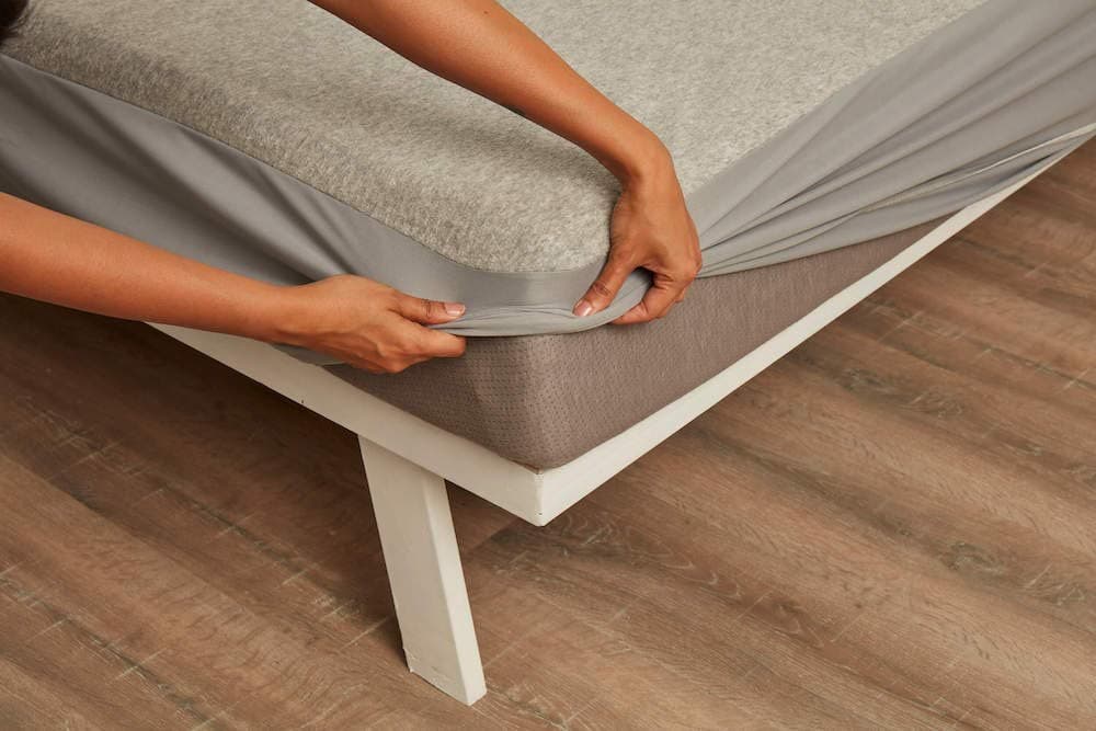 Wakefit 100% Waterproof Premium Cotton Mattress Protector | Breathable and Hypoallergenic Ultra Soft Fitted Bed Protector 72"x72" - King, Grey