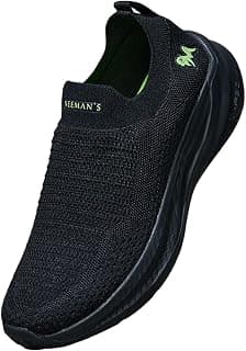 Neeman's Max Cush Slip-On Sneakers for Men | Stylish Casual Shoes with Padded EVA Insole | Breathable Lightweight Footwear | Everyday Sneaker for Boys