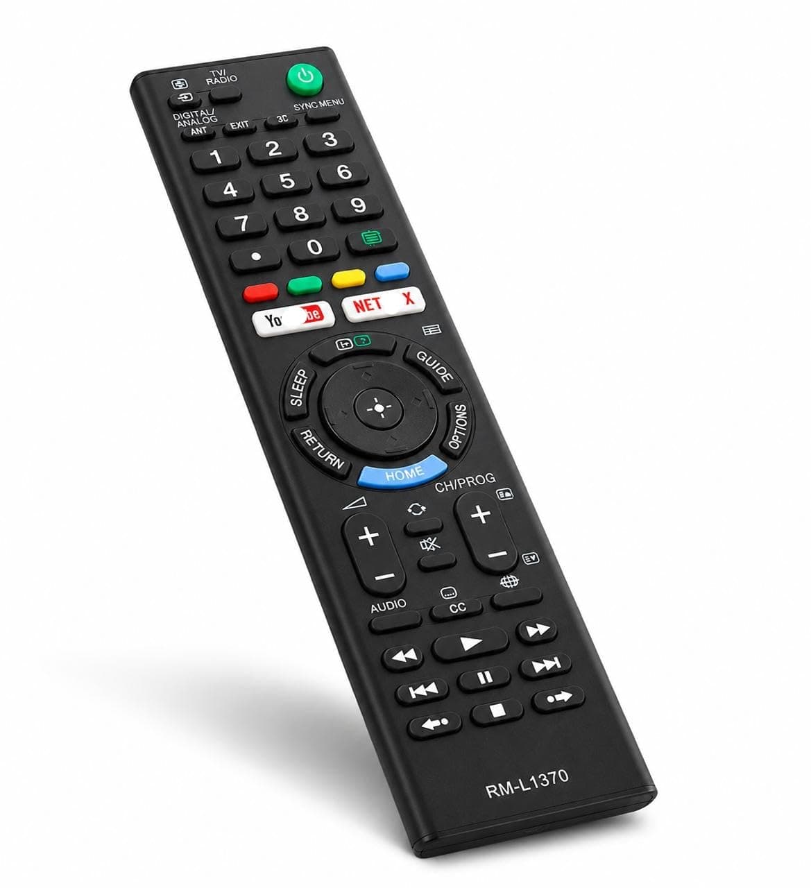 AUCLMEET® Remote Compatible for Sony Tv Remote Original Bravia LCD LED UHD OLED QLED 4K Ultra HD with Streaming App Shortcut Buttons. Universal Remote Control Compatible with Sony Smart TVs