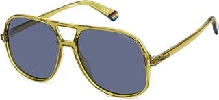 Polaroid SQUARE DOUBLE BRIDGE Shaped UNISEX ADULT Sunglasses