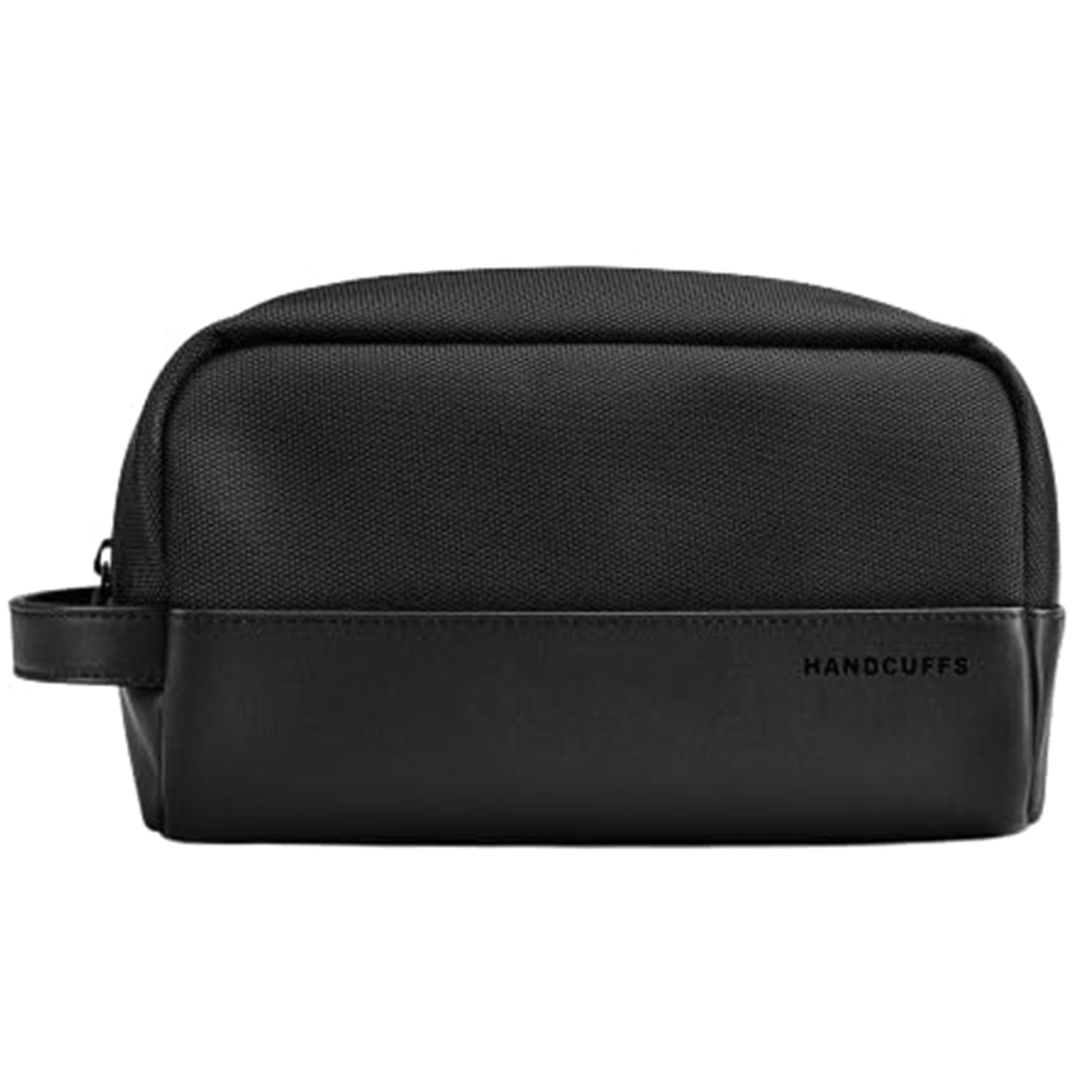 Handcuffs Toiletry Bag for Men & Women, Travel Pouch for Shaving Kit & Cosmetics | Water Resistance Pouch for Travel | Accessories Organiser (Black)