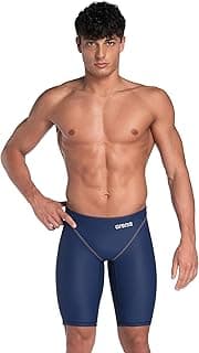 ARENA Powerskin ST Next Men's Jammer, FINA Approved Racing Suit, Men's Recycled Fabric Swimsuit, Men's Lined Jammer