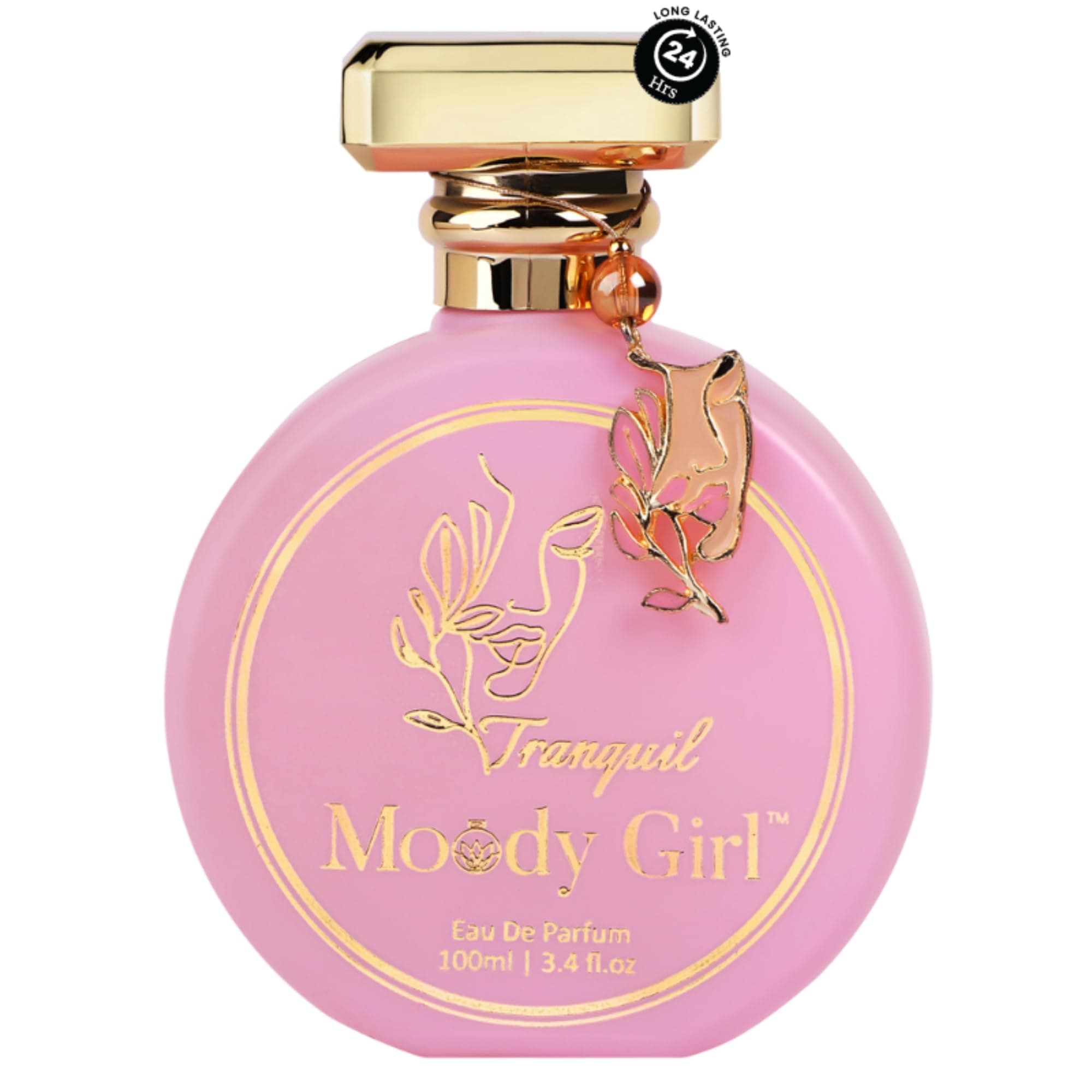 Moody Girl Tranquil Perfume, Passion Fruit Fragrance, 100ml | Premium Long Lasting Eau De Parfum for Gils and women