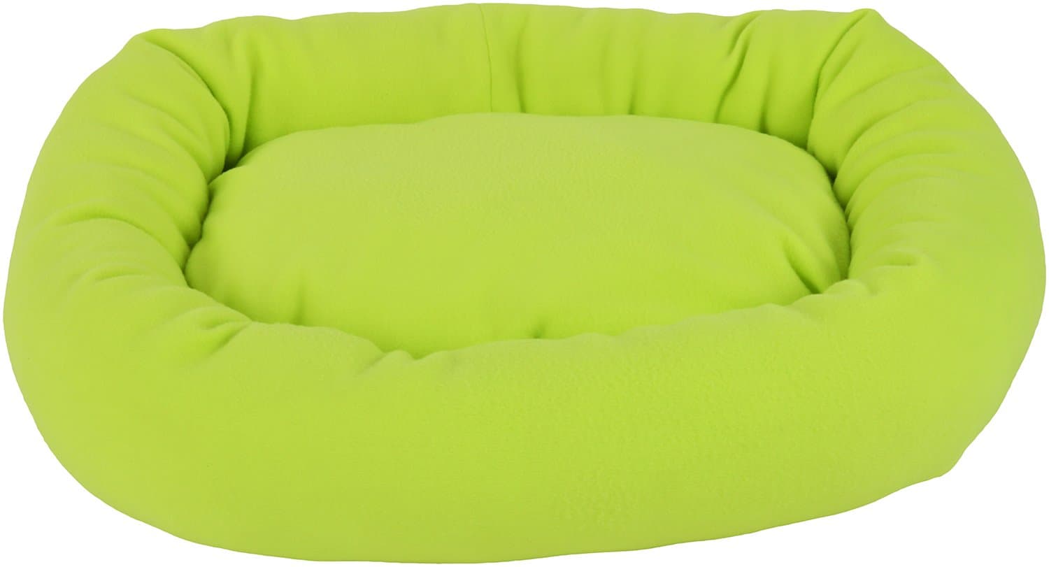 Fluffy's Luxurious Fluorescent Green Soft Dog/Cat Bed Polyster Filled(Export Quality)- Large