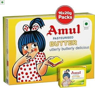 Amul Butter Chiplets, 20 g (50 units)