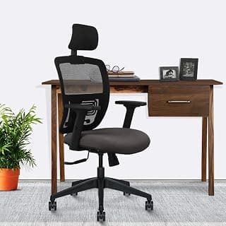 Narinder Furniture Palace Black Chair Transteel Hello High Back Mesh Office Adjustable Arm Chair Style 241