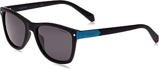 Polaroid Women's Polarized Grey Lens Plastic Rectangular Sunglasses PLD8025/S