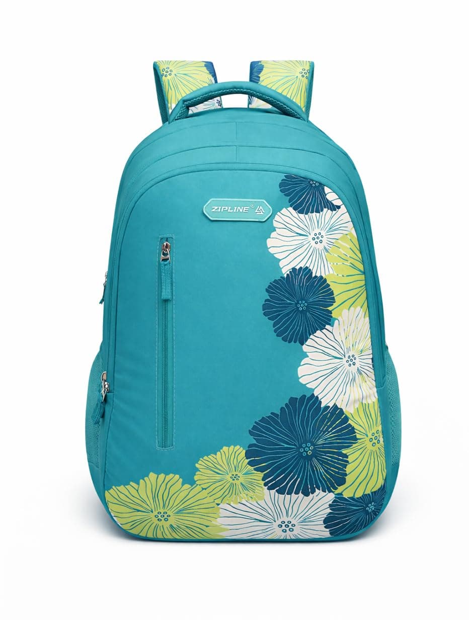 Zipline Casual backpack School bag for boys & Girls |35L Water Resistant backpack bags for women|Stylish,Lightweight,Durable|College bag for girls & boys..