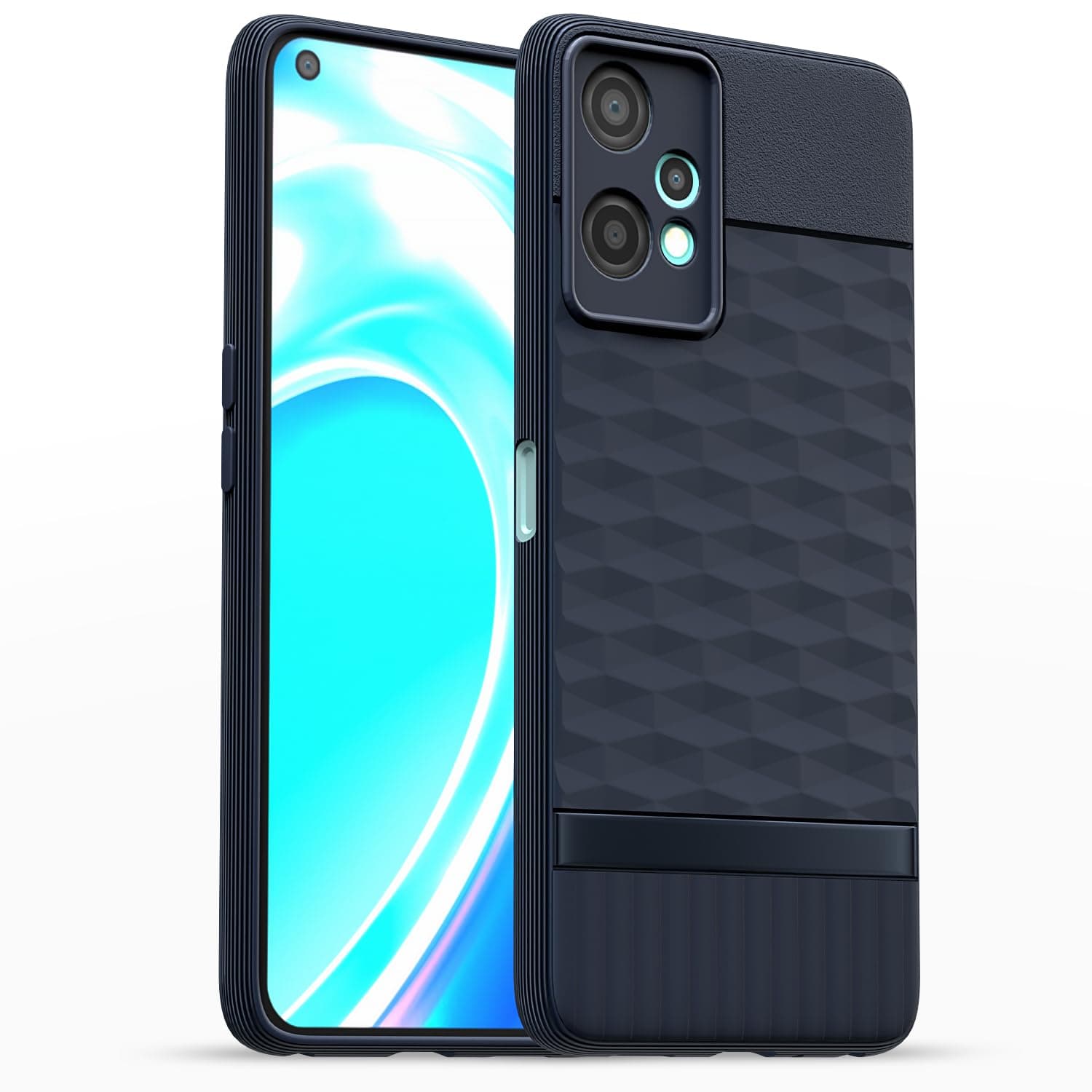 Amazon Basics Back Cover for OnePlus Nord Ce 2 Lite 5G| Full Camera Protection | TPU Soft Flexible Shockproof Back Case(Blue)