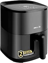 iBELL AEROFRY420DM Air Fryer 4.2 Litre - 1500W with Multiple Cooking Options, Dishwasher Safe, Non-stick Coating & Adjustable Temperature Control (Black)