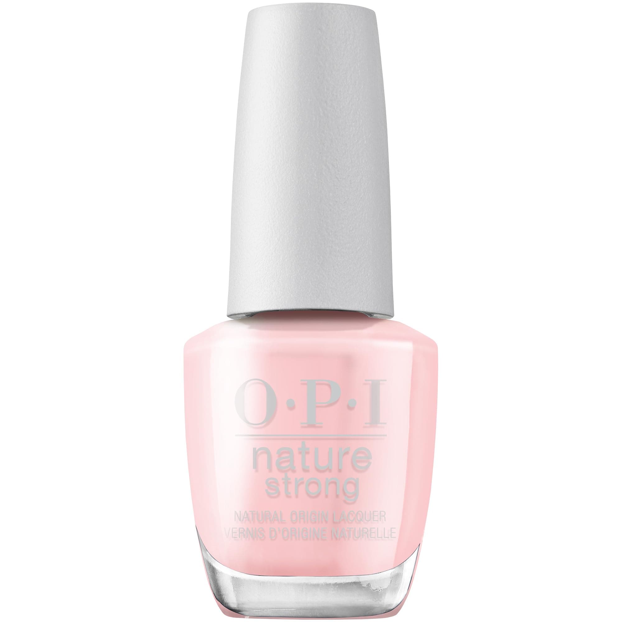 O.P.I Nature Strong Natural Nail Polish | Let Nature Take Its Quartz Nail Lacquer (Nude) | 15 ml | Long-Lasting, Glossy Nail Polish | Natural Origin, Vegan & Cruelty Free