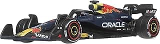 Hot Wheels 1:64 Scale Premium Race Team Oracle RED Bull - Driver 1 Die-Cast Formula 1® Collectible Toy Race Car with Real Riders Tires & Metal/Metal Body & Chassis