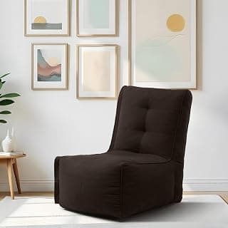 Wakefit Cirro Modular Floor Sofa| One Seater | Stylish & Cozy | Molphino Dark Earth