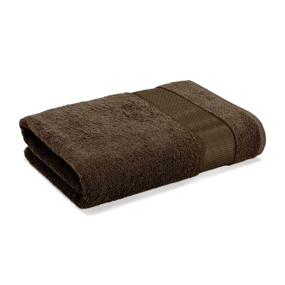 Wakefit 500 GSM Bath Towel | Large Size Terry Cotton for Men and Women | 1 Piece (Cafe Noir - Brown)