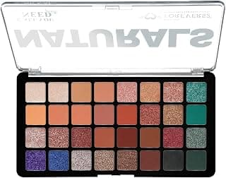 Daily Life Forever52 Naturals The All You Need 32 Shades Eyeshadow Palette| Highly Pigmented and Blendable | Multicolor | Matte and Shimmer Finish (Autumn Amour-01,48g)