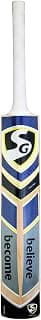 SG Sierra Plus Kashmir Willow Cricket Bat (Size: Short Handle,Leather Ball), Multicolour, Wood