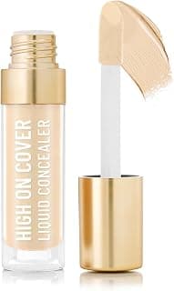 SWISS BEAUTY Select High on Cover Liquid Concealer with No-Crease Formula | Matte Finish | Enriched with Vitamin E| Shade- 1.5 Fair to Medium, 5.5ml |