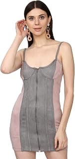 FOREVER 21 Womens Color Blocked A-line Mini Dresses