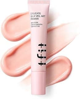 TFIT Delicate Silk Veil Art Primer - Korean Makeup, Poreless Matte Makeup Primer for Oily Skin, Lightweight, Hydrating, Blurring Pore Filler, Smooths fine lines, Long-Lasting Blur Effect - 30ml