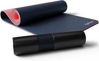 Lifelong Dual Color TPE Material for Women & Men - 6mm Anti-Slip Yoga Mat for Gym Workout Exercise Mat for Home Gym - Yoga Mat for Gym Workout & Yoga Exercise (LLYM114).