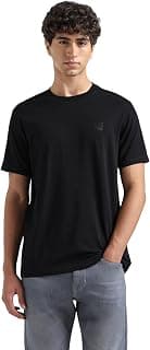 Flying Machine Men's Regular Fit T-Shirt | Solid | Tshirt for Man