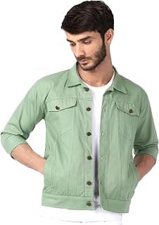Men's Short Length Denim Jacket