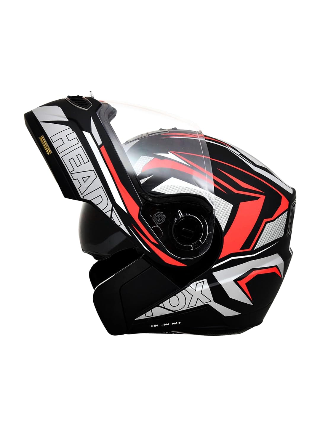 HEADFOX N2F Air 7 Metro: Smart Bluetooth Helmet for Man & Women with Features for Easy Calls, Music, GPS, Waterproof, Voice Assistant, Dual Visior, 31 Flashlight Modes.