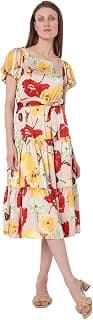 VERO MODA Below The Knee Modern Dress for Women