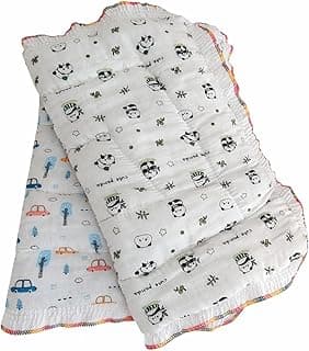 Baby Muslin Godadi/Baby Quilt Blanket for Newborn – Soft Breathable Cotton Baby Bedding, Lightweight Sleeping Mat for Crib, Stroller & Travel (Cute Printed Design)