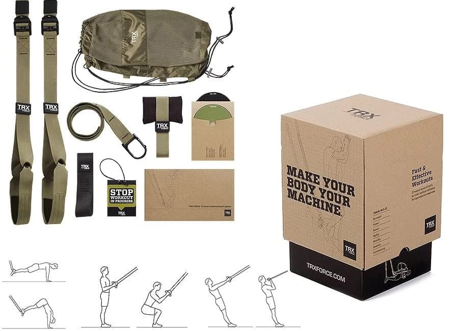 Drange All-in-ONE TRX Suspension Training Kit: Bodyweight Resistance System | Full Body Workouts for Home, Travel, and Outdoors | Build Muscle, Burn Fat, Improve Cardio