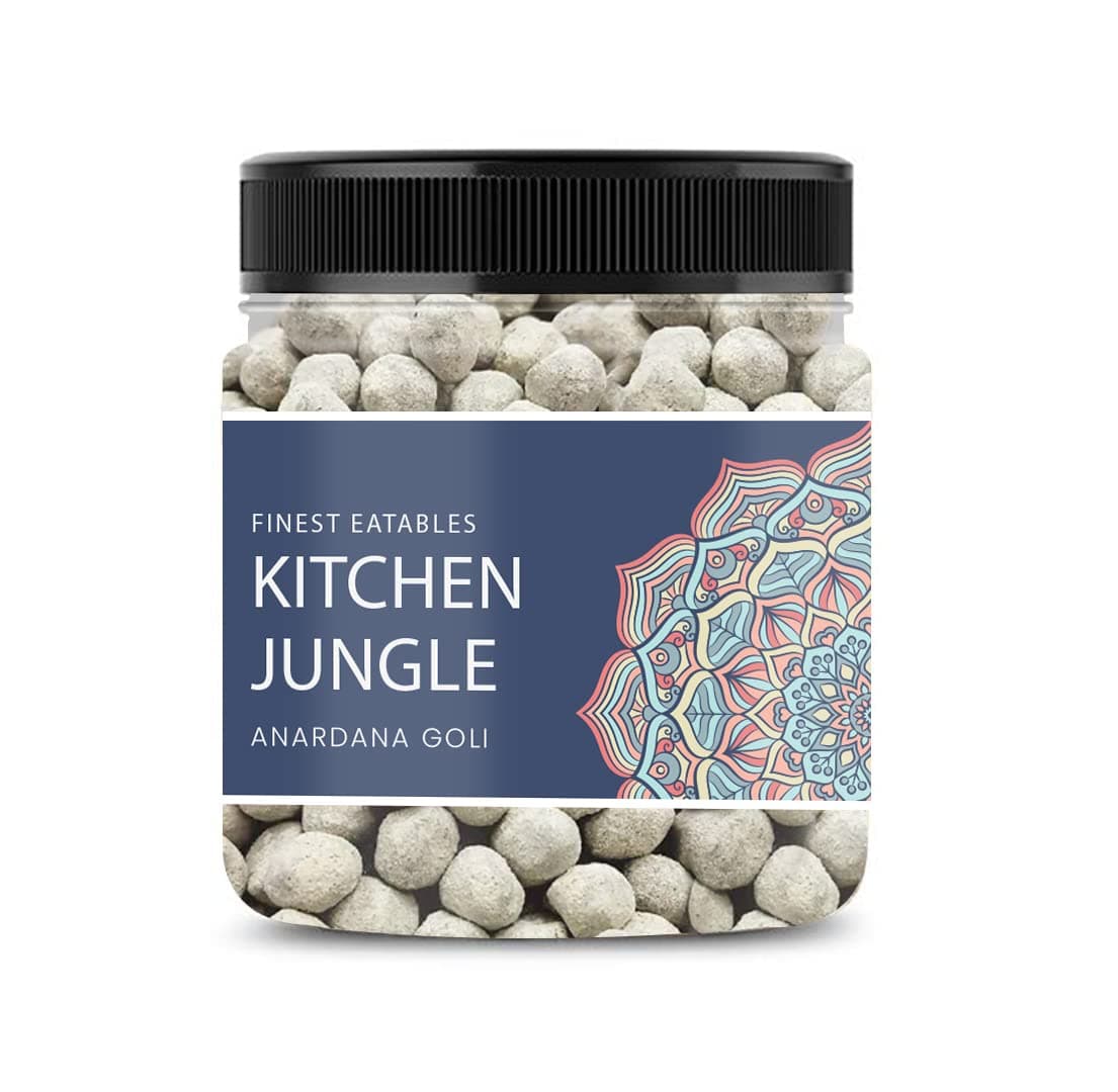 Kitchen Jungle 400GM Pachak Delicious Anardana Goli | Churan Digestive Mouth Freshener Mukhwas | Tasty & Healthy Digestive Aid | Perfect After-Meal Treat | No Artificial Colors or Preservatives