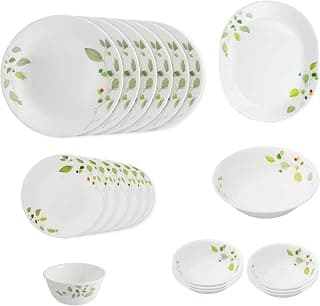 CORELLE 21 Pc Dinner Set - Green Breeze