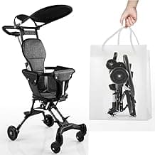 Kevim Baby-Travel-Light, Portable Compact Toddler for Removable Travel for Airplane, Mini Umbrella Stroller Lightweight,only 6 lbs,Weight Capacity 55 lbs