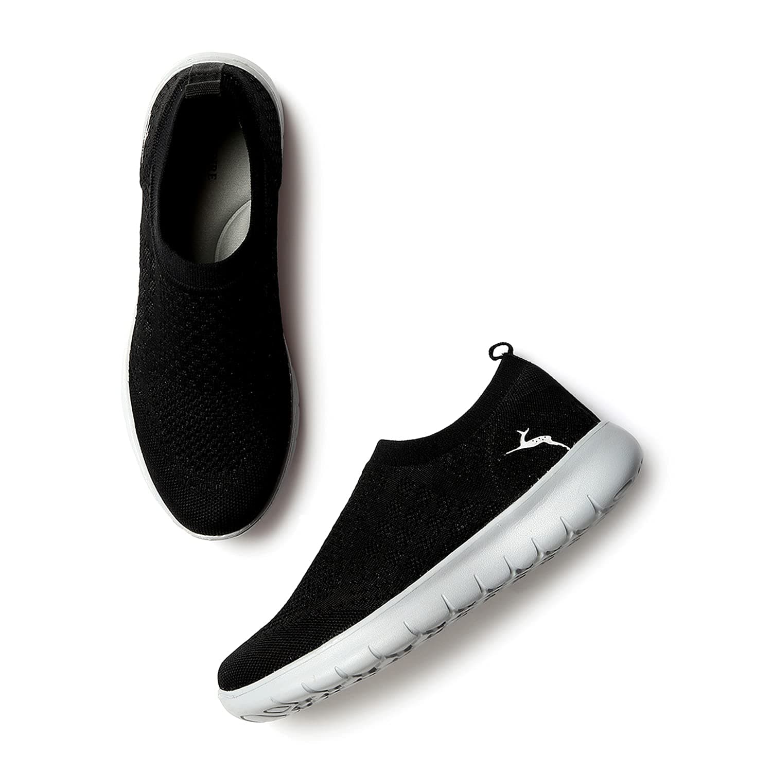 Marc Loire Women's Athleisure Comfortable Knitted Active Wear Slip-On Casual Shoes